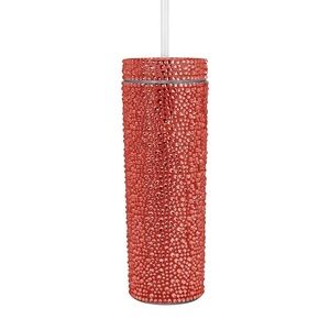 Red Rhinestone Tumbler Cup 16oz